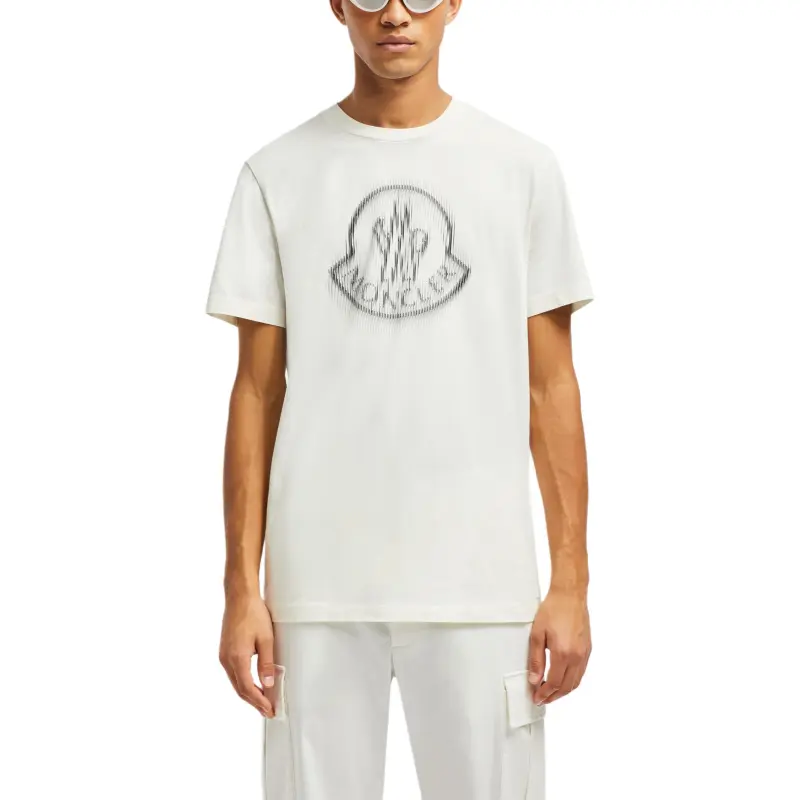 Moncler Logo Printed Crewneck T Shirt-1