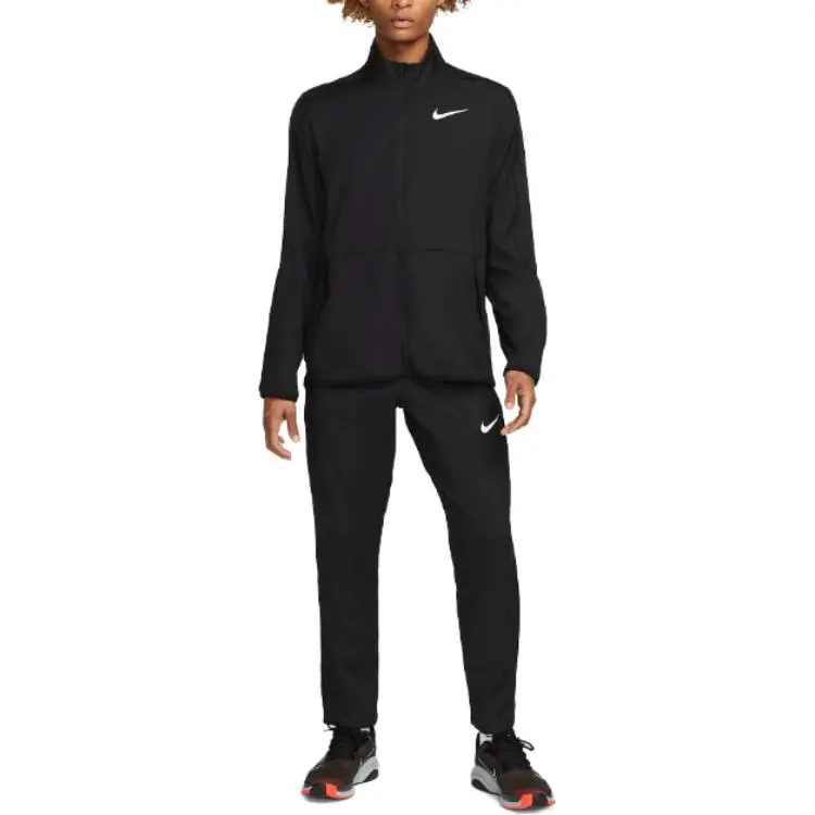 Nike Woven Training Jacket Jackets Coats Men's Black-4