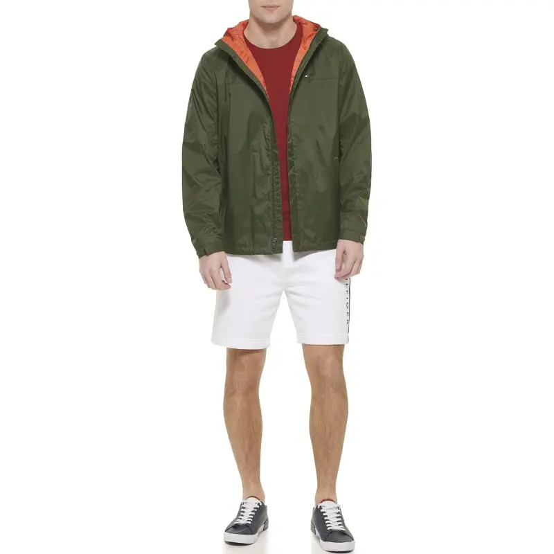 Tommy Hilfiger Jackets Men Olive Green-2