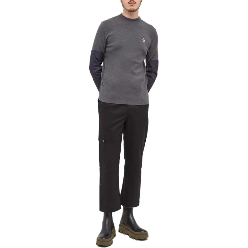 Moncler Sweaters Men Dark Gray-1