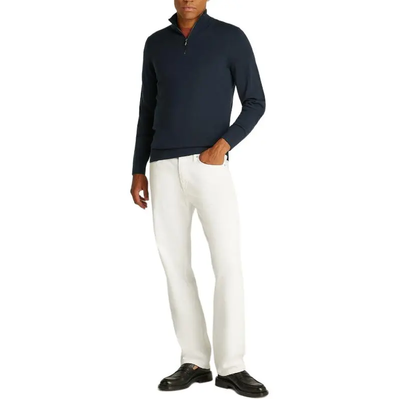 Calvin Klein Embroidered-logo Knitted Jumper-1