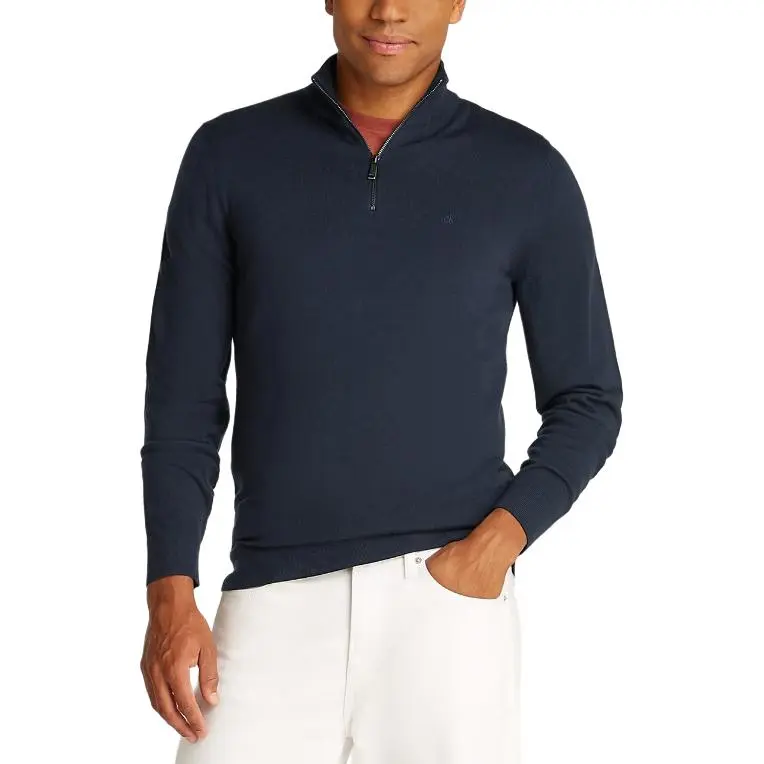Calvin Klein Embroidered-logo Knitted Jumper-2