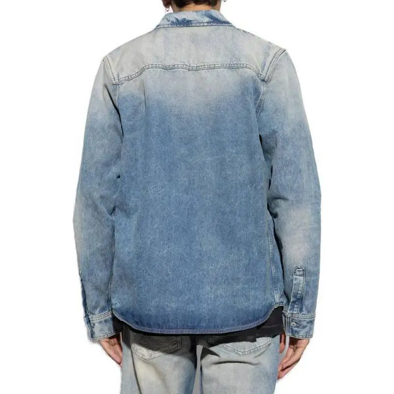 AMIRI Button Up Denim Shirt-3