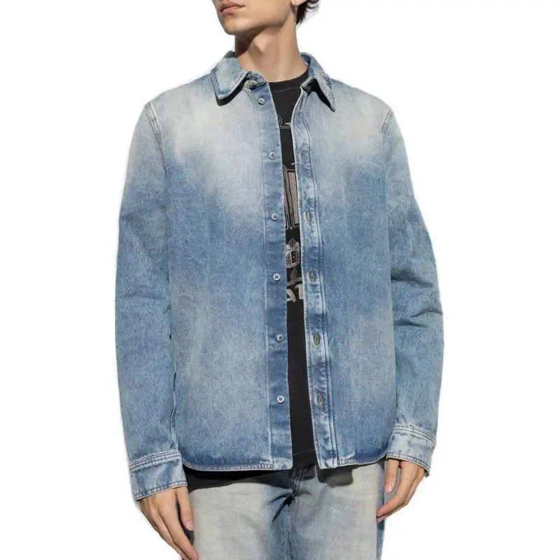 AMIRI Button Up Denim Shirt-2