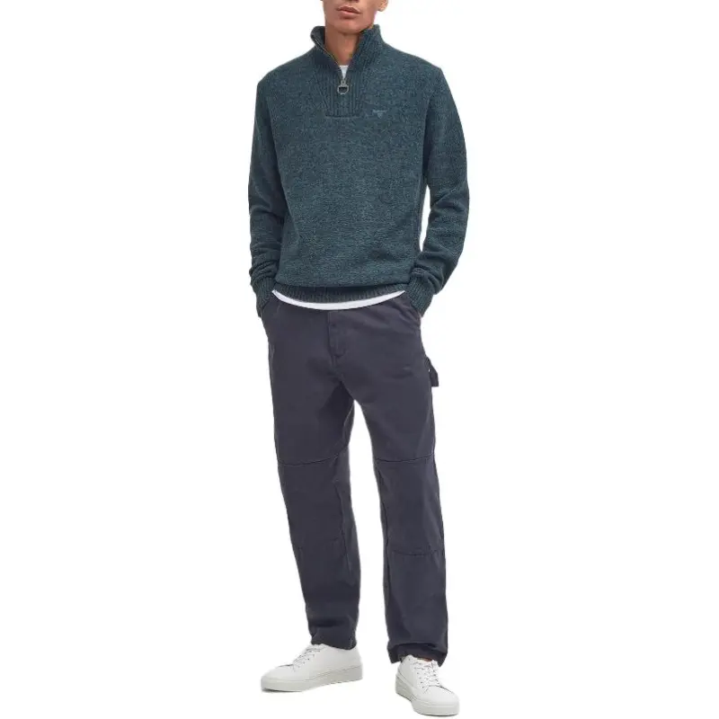 BARBOUR Sweater Men's Blue Green-1