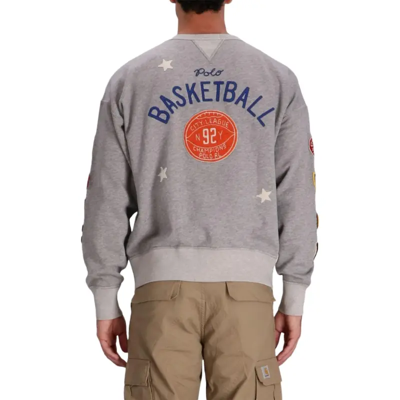 Polo Ralph Lauren Patch Detailed Crewneck Sweatshirt-4