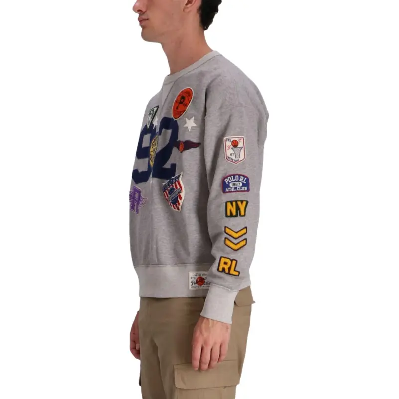 Polo Ralph Lauren Patch Detailed Crewneck Sweatshirt-3