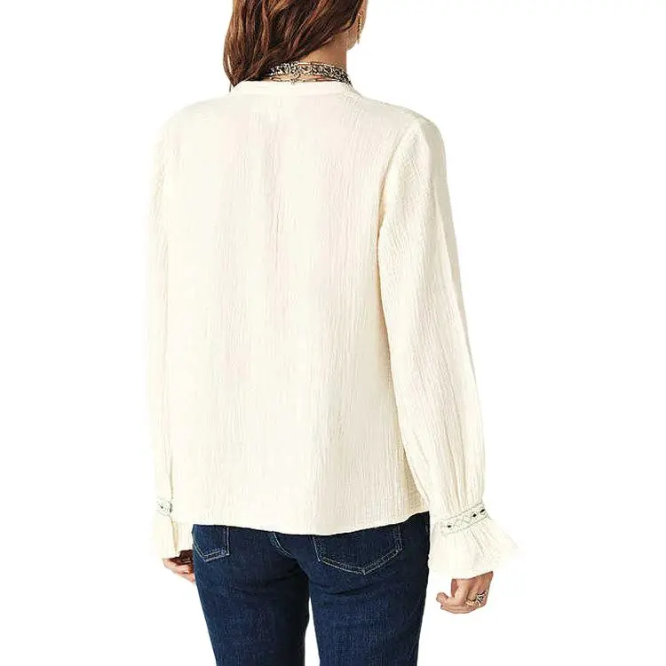 BA&SH Shirts Women's Ecru-3