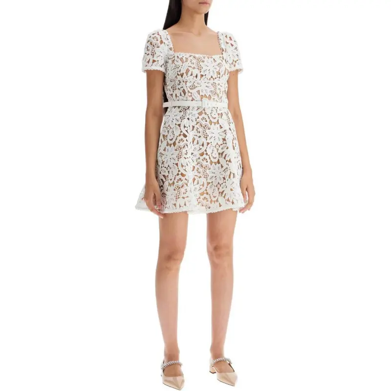 Self portrait Lace Mini Dress-2