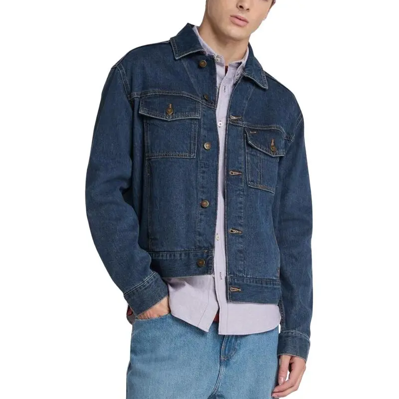 Timberland Denim Jacket Men's Blue-2