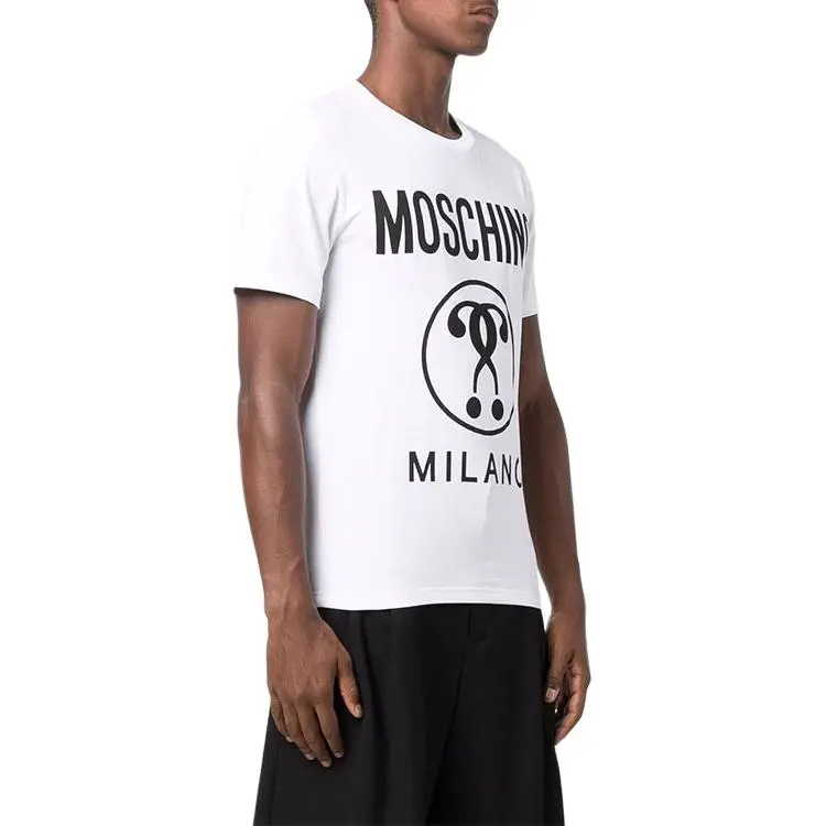 MOSCHINO T Shirts Men White-2