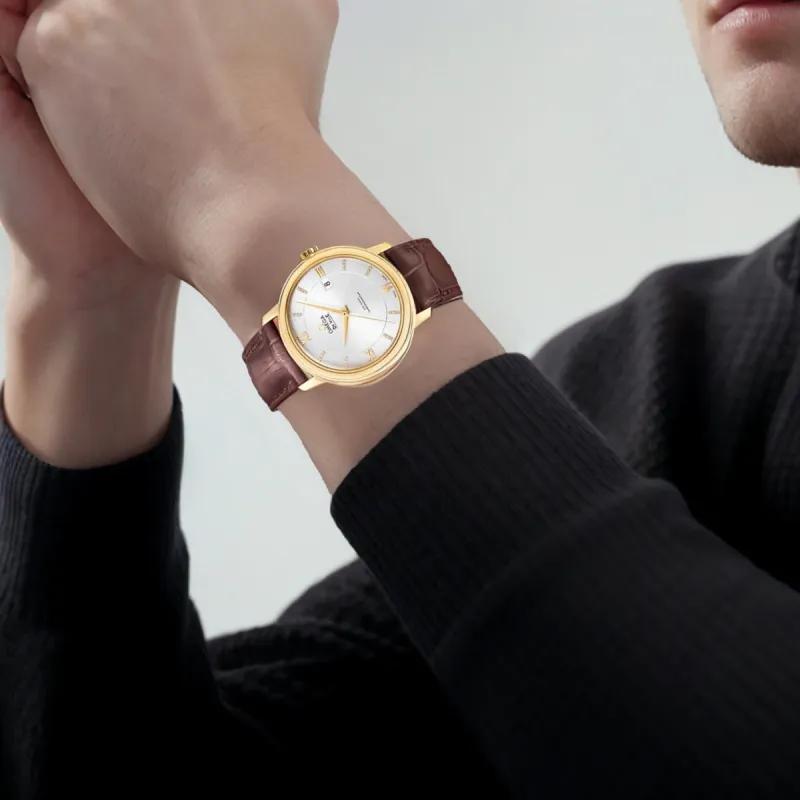 OMEGA Men Elegant Saucer Series Watch-2