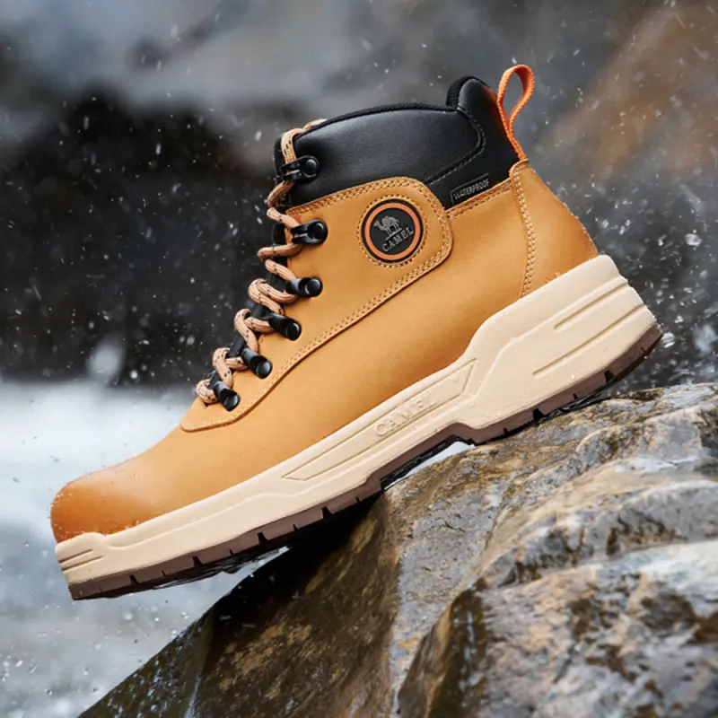 CAMEL Abrasion-Resistant Slip-Resistant Outdoor Boots 4cm Men's-1