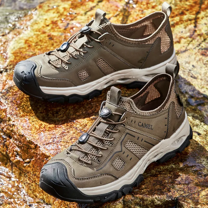 CAMEL Non-slip Breathable And Wear-resistant River Trekking Shoes Men's-2