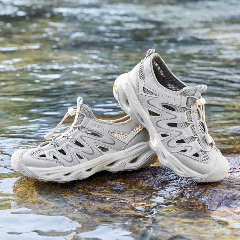 CAMEL Breathable Quick Dry Slip Resistant River Trekking Shoes Men's-1