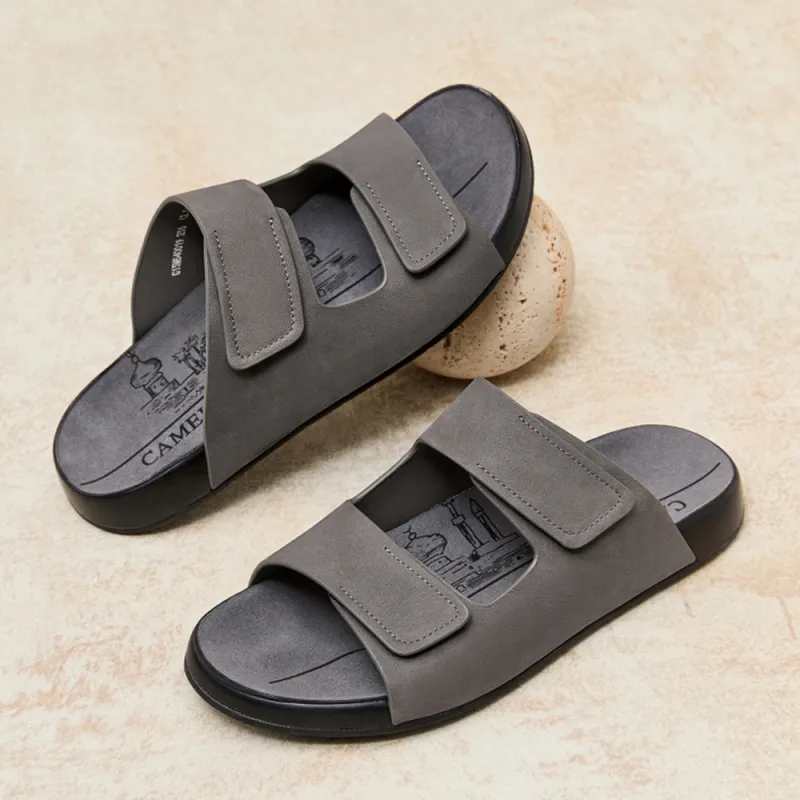 CAMEL Slip Resistant Massage Cushioning Slide Slippers Men's-5