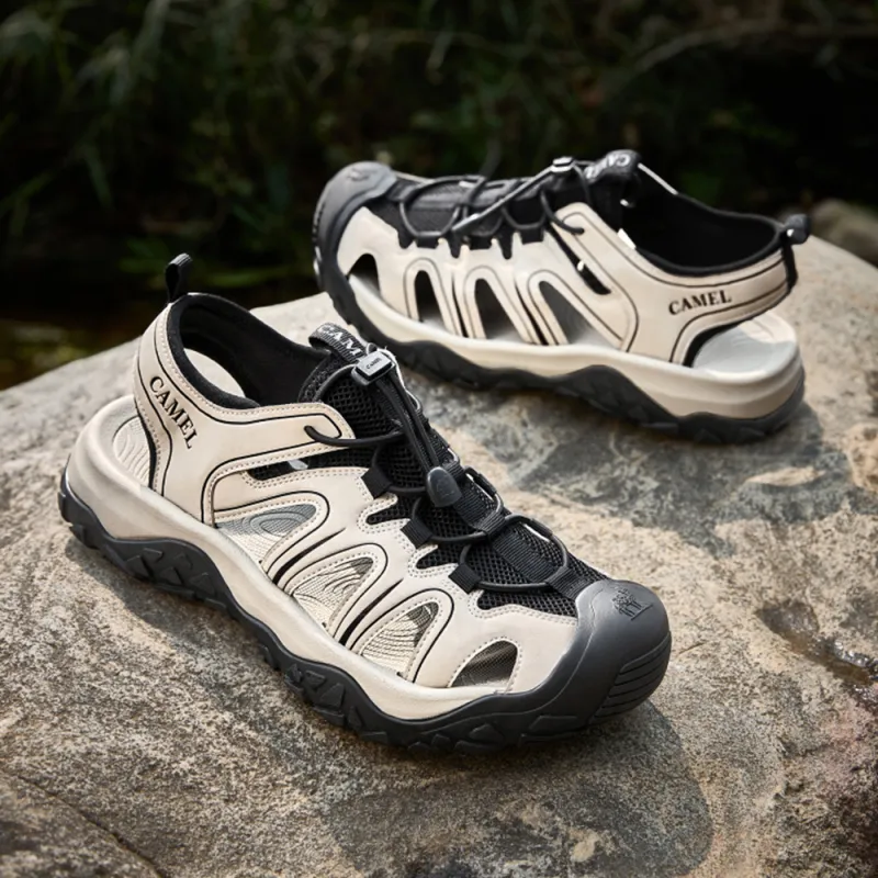 CAMEL Coral Reef Slip Resistant Breathable Abrasion Resistant River Trekking Shoes Men's-7