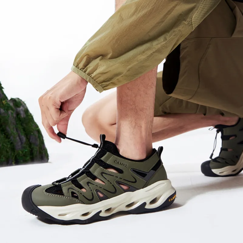 CAMEL Breathable Quick Dry Slip Resistant River Trekking Shoes Men's-8