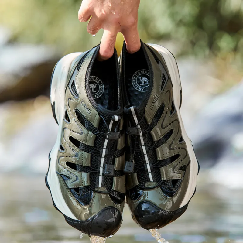 CAMEL Breathable Quick Dry Slip Resistant River Trekking Shoes Men's-6