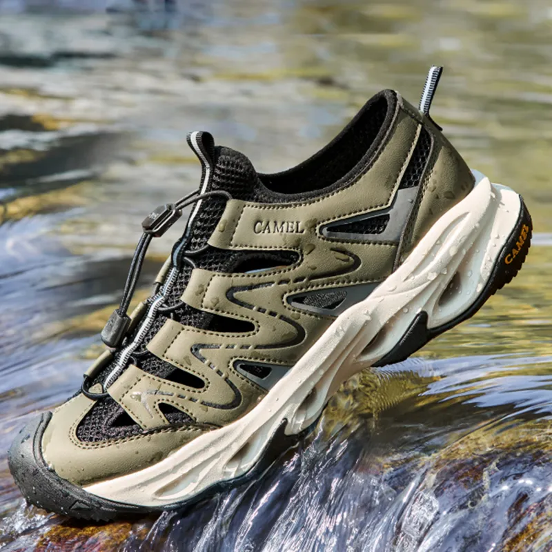 CAMEL Breathable Quick Dry Slip Resistant River Trekking Shoes Men's-3