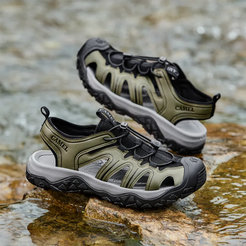 CAMEL Coral Reef Slip Resistant Breathable Abrasion Resistant River Trekking Shoes Men's-3