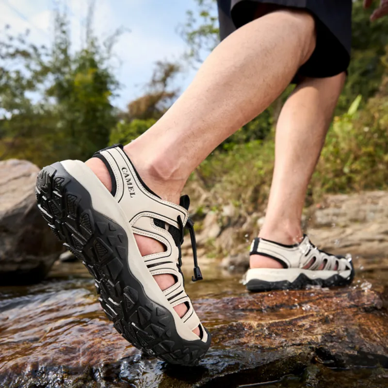 CAMEL Coral Reef Slip Resistant Breathable Abrasion Resistant River Trekking Shoes Men's-10