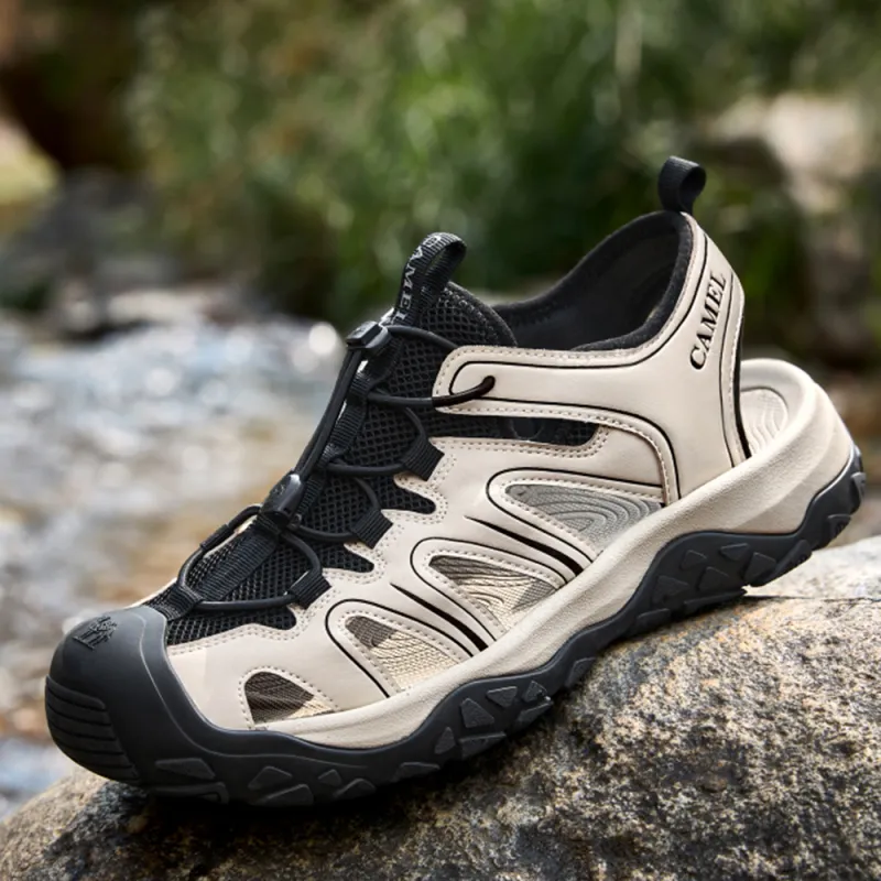 CAMEL Coral Reef Slip Resistant Breathable Abrasion Resistant River Trekking Shoes Men's-6