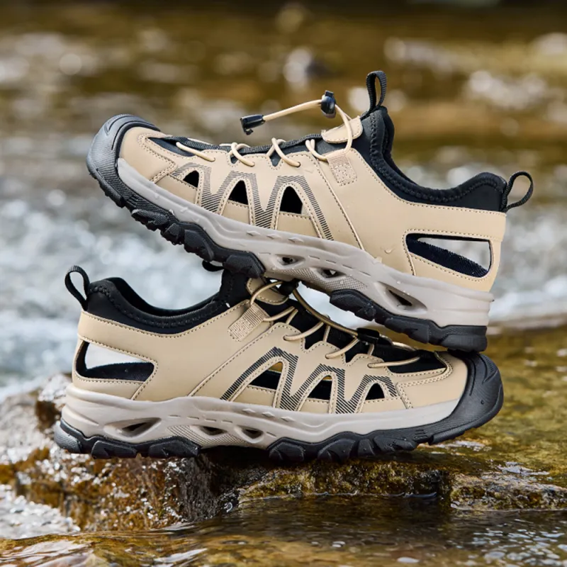 CAMEL Breathable Slip Resistant River Trekking Shoes Men's-5