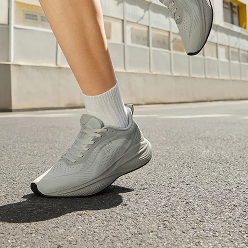 361° Starpath Cushioning Slip Resistant Low Top Casual City Commute Running Shoes Men's Gray-3