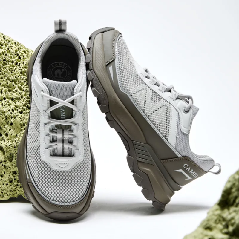 CAMEL Breathable Height Increase Low Top Hiking Shoes Men's-9