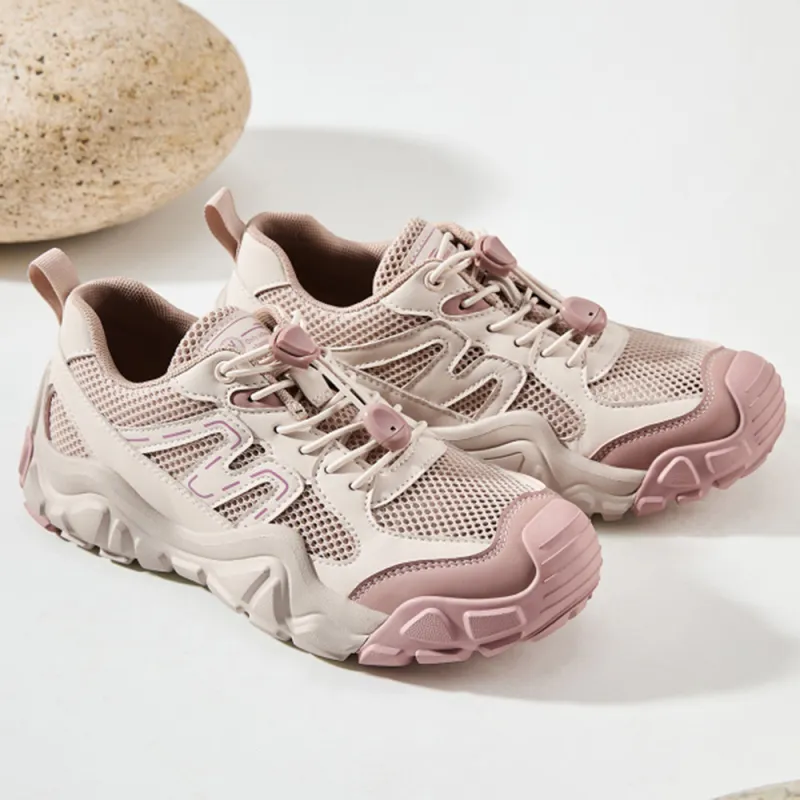 CAMEL Slip Resistant And Breathable Low Top Hiking Shoes Women's-1