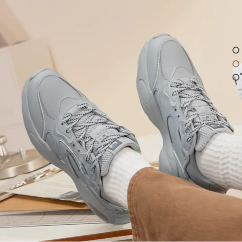 361° Surge Anti Slip Wear Resistant Low Top Casual Shoes Women's Photon Gray-3