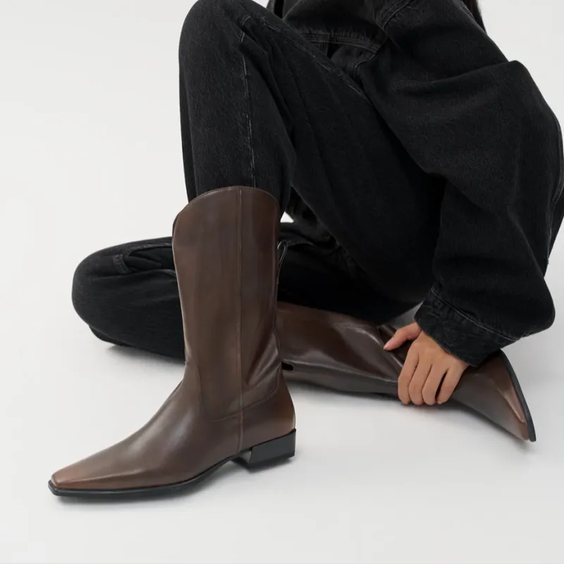VAGABOND SHOEMAKERS Nella Ankle Boots Women's Brown-5