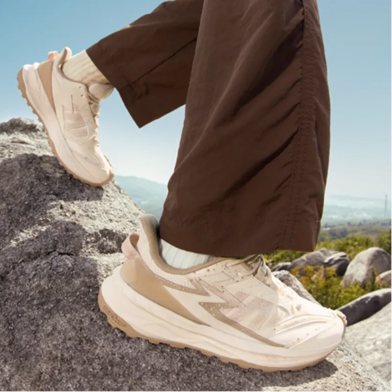 361° Cushioning Anti Slip And Wear Resistant Low Top Trail Running Sprint Running Shoes Women's Beige Brown-3