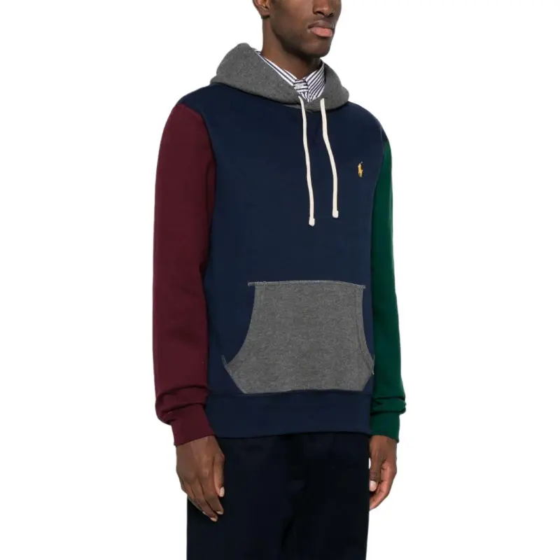 Polo Ralph Lauren Colour block Drawstring Hoodie-3