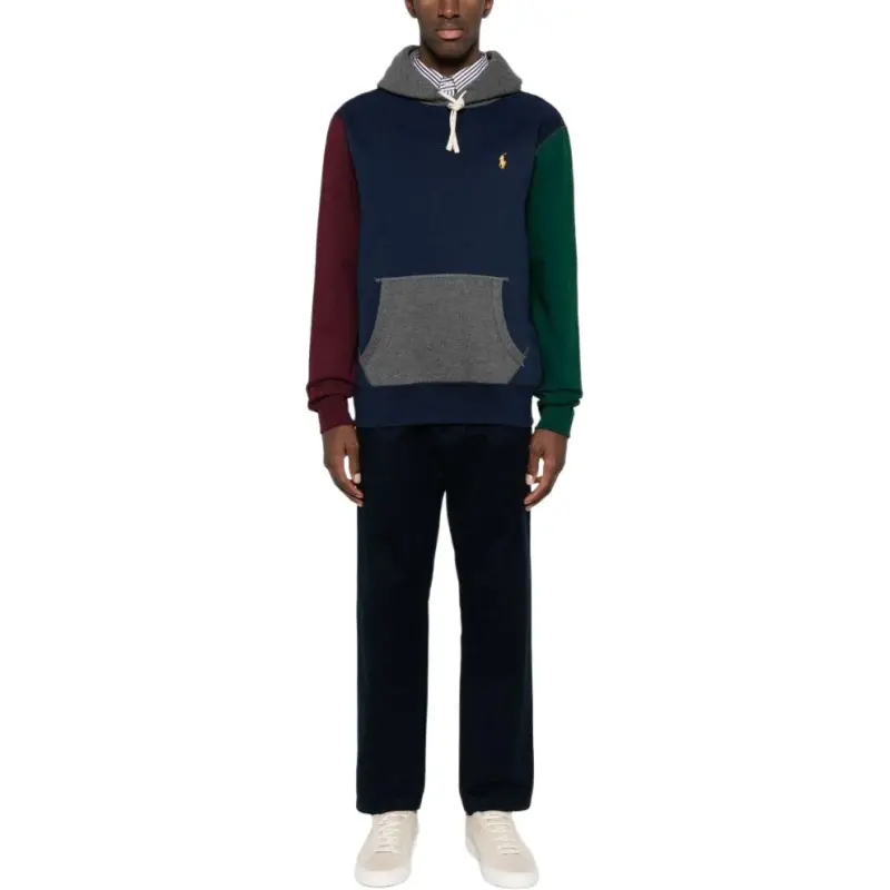 Polo Ralph Lauren Colour block Drawstring Hoodie-1