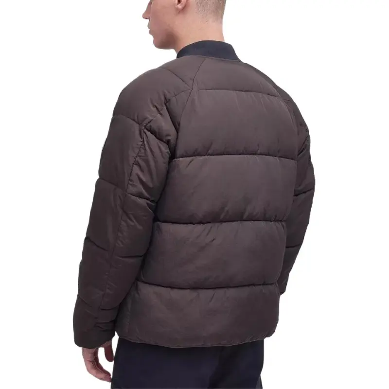 BARBOUR Puffer Jacket Men's Brown-3