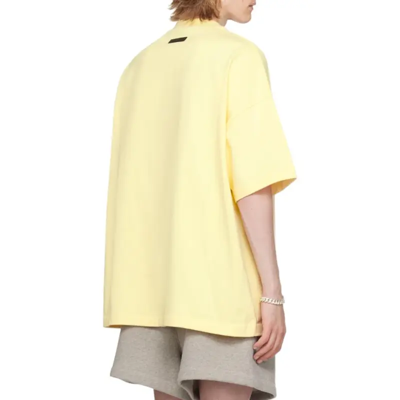 Fear Of God Essentials Logo print T shirt-4