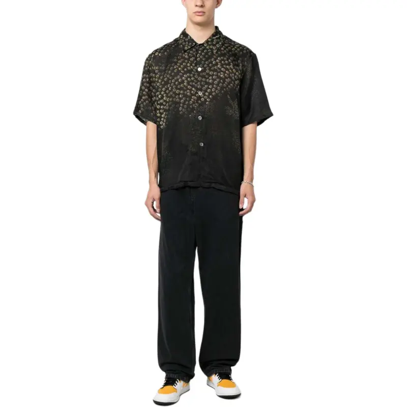 Carhartt WIP Logo Patch Straight Leg Jeans-2