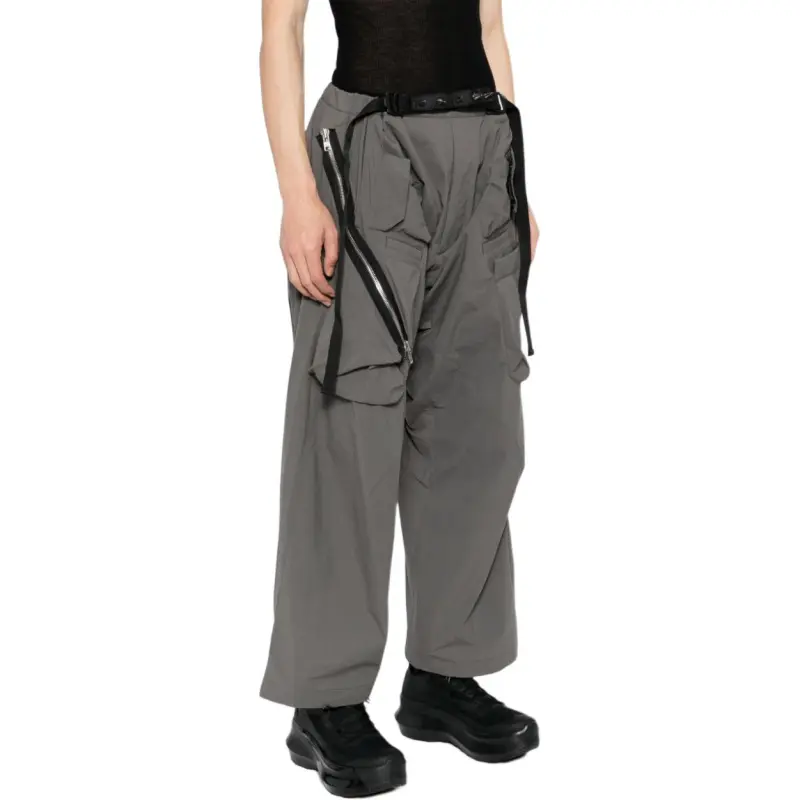 ACRONYM Encapsulated Nylon Ultrawide Drawcord Cargo Trouser-3