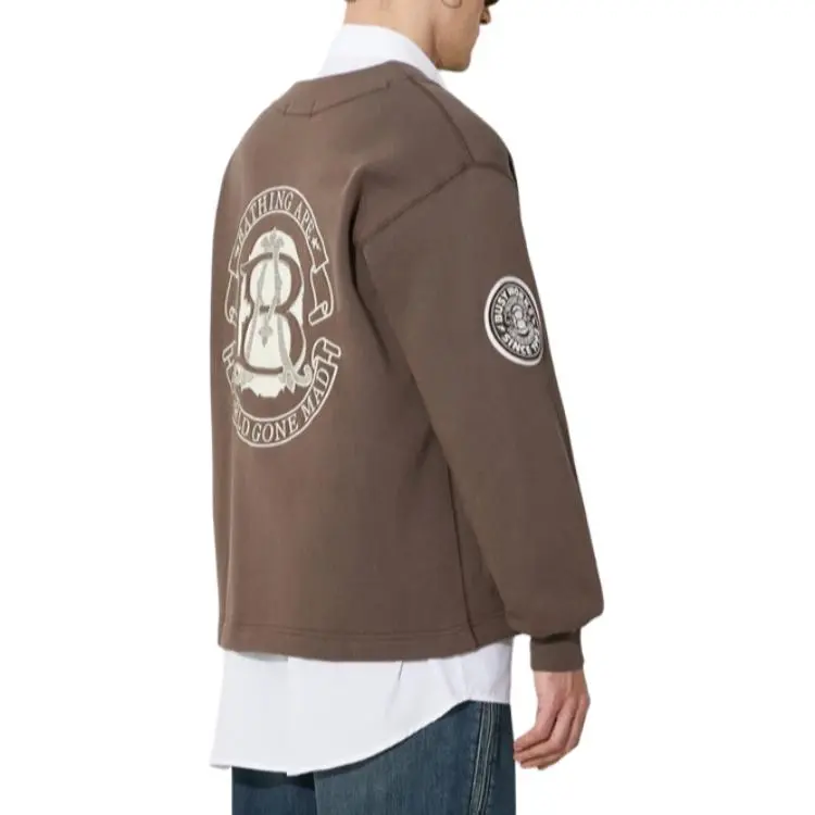 A BATHING APE Jackets Coats Men's Brown-4
