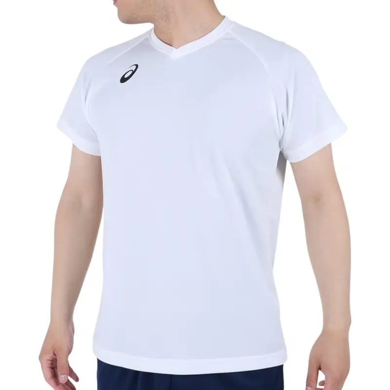 Asics T Shirts Men White-2