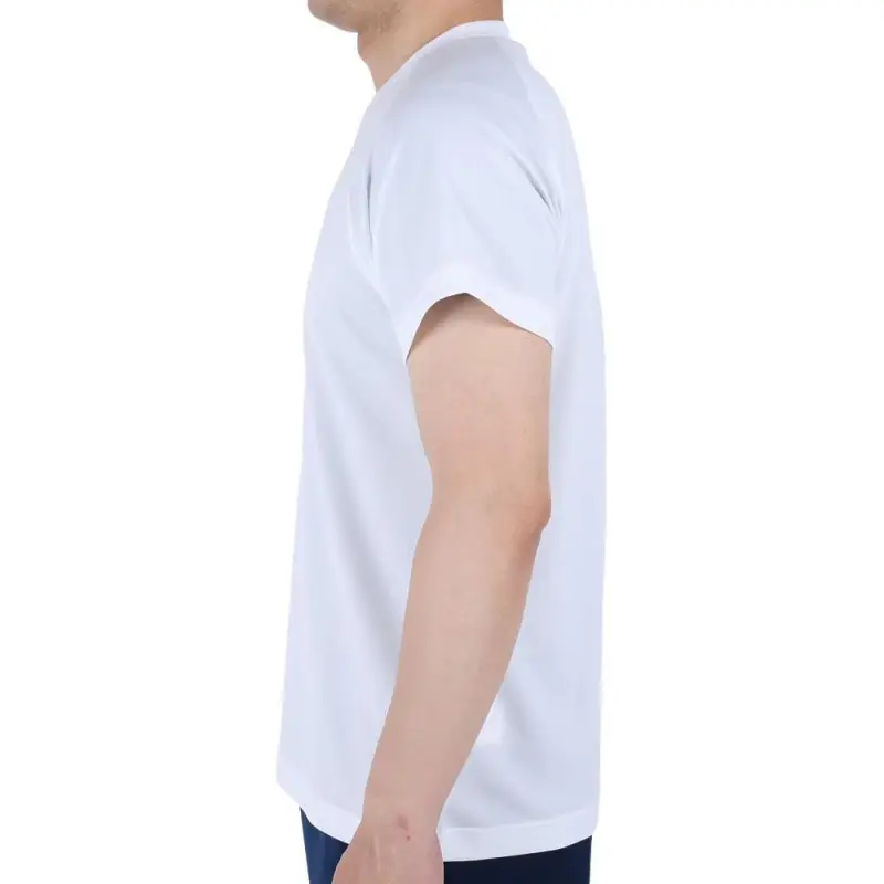Asics T Shirts Men White-3