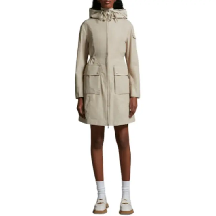 Moncler Jackets Coats Women's Beige-1