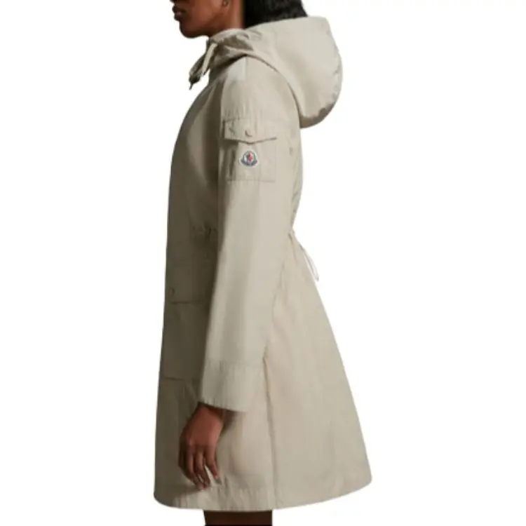 Moncler Jackets Coats Women's Beige-4