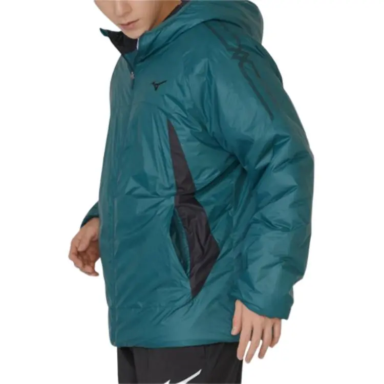 Mizuno Puffer Jacket Men's Blue-4