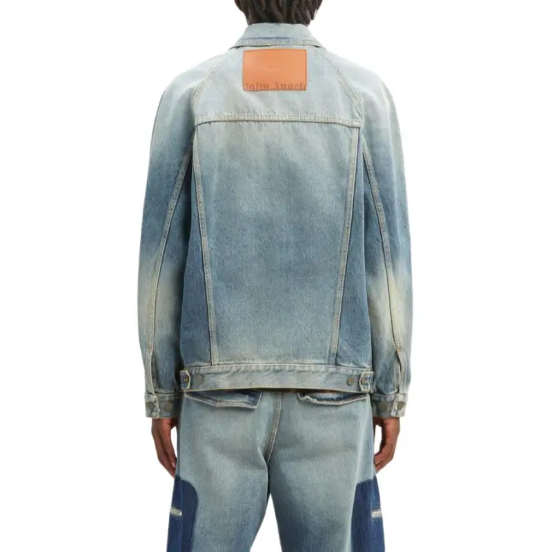 PALM ANGELS Buttoned Denim Jacket-4