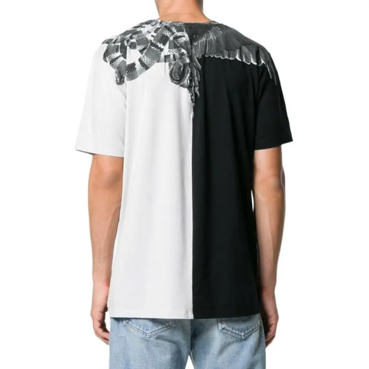 MARCELO BURLON COUNTY OF MILAN T Shirt Men's Black White-4