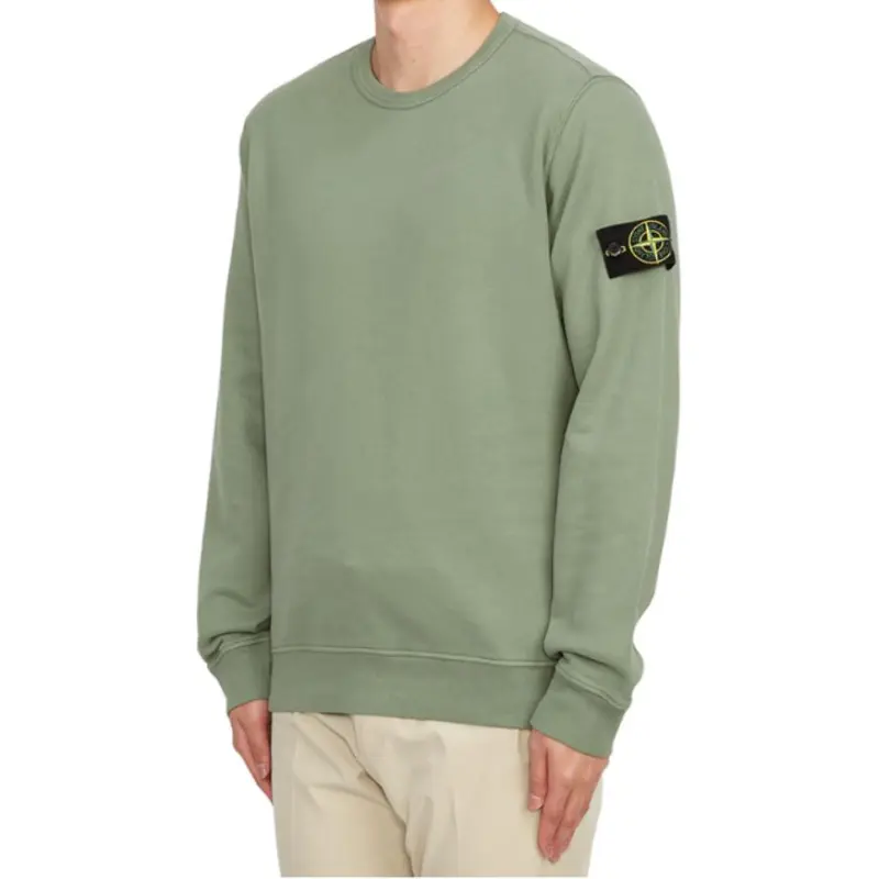 STONE ISLAND Compass Patch Crewneck Sweatshirt-3