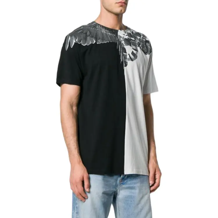MARCELO BURLON COUNTY OF MILAN T Shirt Men's Black White-2